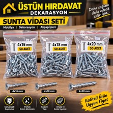 Üstün Hırdavat Mini Vida Seti (4X16 4X18 4X20)
