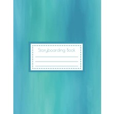aklow akyoleticaret Full-Size Storyboarding Watercolor Book - Blue