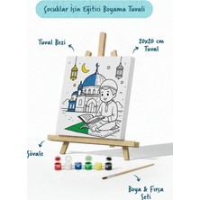 Tabdiko Ramazan Eğitici Boyama Seti Kur’an Okuyan Çocuk (Şövaleli)