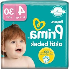 Şanal Aktif Bebekler Için 30 Adet Bebek Bezi, 4 Beden Standart Paket