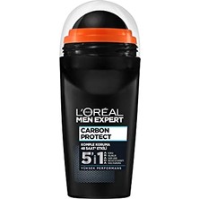 aklow akyoleticaret Men Expert Carbon Protect Terleme Karşıtı Roll-On Deodorant 50 ml