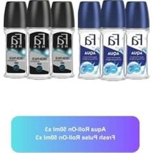 Şanal Erkek Deodorant Seti, Uzun Süre Ferah Koruma, 6 Adet