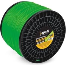 aklow akyoleticaret SGS4308 Tırpan Misinası 3.3 mm 900MT Yuvarlak Yeşil
