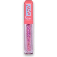 aklow akyoleticaret Glitter Lip No:2 Yavruağzı, Simli Dudak Parlatıcısı, Uzun Süre Kalıcı ve Işıltılı Etki