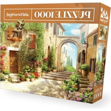 Şanal 1000 Parçalı Eski Sokak Temalı Puzzle Seti