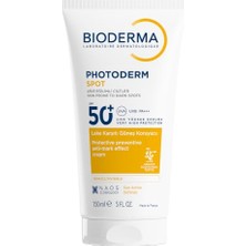 aklow akyoleticaret SPF50 150 ml Photoderm Spot Leke Karşıtı Çok Yüksek Korumalı Yüz ve Vücut Güneş Kremi
