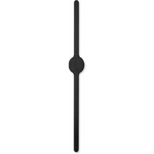 aklow akyoleticaret Siyah 992 mm Saral Çizgili Mat Çekmece Kulp Uzun Dolap Kulpu Modern Tasarım Mobilya Aksesuarı