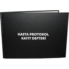 aklow akyoleticaret Sert Kapaklı Hasta Protokol Kayıt Defteri, 400 Yaprak