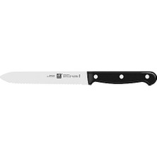 aklow akyoleticaret Twin Chef Çok Amaçlı Bıçak, Paslanmaz Çelik, Siyah