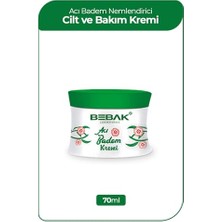 aklow akyoleticaret Acı Badem Kremi Kavanoz 70 G