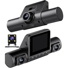 aklow akyoleticaret 4 Kameralı 1080P Hd Araç Içi Kamera Ön Arka Yan Sağ-Sol Açılar 32GB Hafıza Kartı Takılabilir