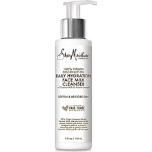 aklow akyoleticaret %100 Virgin Hindistan Cevizi Yağı Günlük Hidrasyon Yüz Sütü Temizleyici 4 Fl.oz.