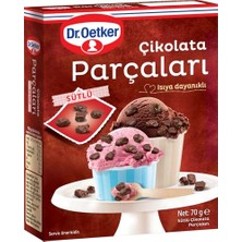 aklow akyoleticaret 70G Sütlü, Çikolata Parçaları (Dekor)