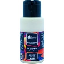 aklow akyoleticaret Boya, Akrilik Multisurface 50 ml (Beyaz, 50 Mililitre)