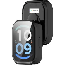 Dmay Xiaomi Redmi Watch 6 Lite / 6 Active  Uyumlu Kasa ve Ekran Koruyucu 360 Tam Koruma Silikon Kılıf