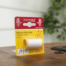 aklow akyoleticaret Dikiş Ipi 100 Metre Polyester Beyaz