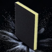 aklow akyoleticaret 9.5 x 12.5 cm Ahşap 1 Adet 220 Yassı Sünger Zımpara Takoz Blok Flex Taşlama El Zımparası Kum