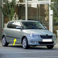 aklow akyoleticaret Düz Sağ Ön Kapı Çıtası 5J6853516, Skoda Fabia ile Uyumlu 2011-2014
