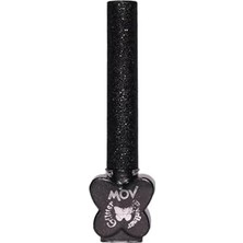 aklow akyoleticaret Siyah Glitter Eyeliner, Suya ve Tere Dayanıklı, Işıltılı Sıvı Eyeliner, Ince Uçlu