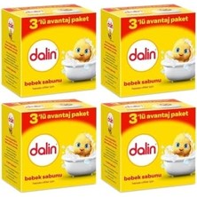 aklow akyoleticaret Bebek Sabunu 100 G, 12'li Set, Hassas Ciltler Için Kutu (4pk3)