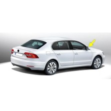 aklow akyoleticaret Sağ Dış Dikiz Aynası Kapağı 3T0857538 Skoda Superb ile Uyumlu 2014-2015