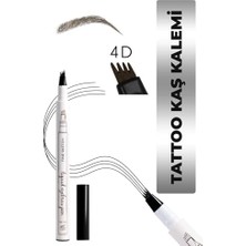 aklow akyoleticaret Kahve 4d Tattoo Microblading Kalıcı Kaş Kalemi