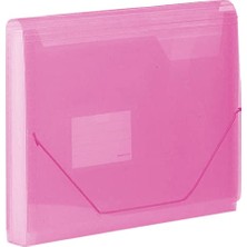 aklow akyoleticaret Kraf Körüklü Dosya 13 Cep Lastikli F4302 Pembe
