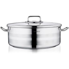 aklow akyoleticaret Tencere, Astra2 Kısa 28X10 cm A2036