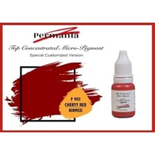 aklow akyoleticaret Permania Kalıcı Makyaj Boyası Dudak Boyası Kırmızı 10 ml Kırmızı