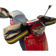 aklow akyoleticaret Kılıf; Su Geçirmez Motosiklet Rüzgar Koruyucu Elcik Reflektörlü El Koruyucu, Motosiklet El Koruma Kılıfı Elcik (Scooter Model)