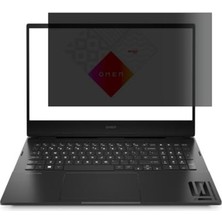 aklow akyoleticaret Hp Omen 16-WF1010NT 16.1 Inç Için Gizlilik Filtresi, 9h Temperli Esnek Nano Cam, Yandan Görüşü Engelleyen ve Parlama Önleyici, 16:9