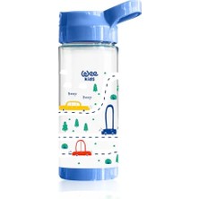 aklow akyoleticaret Wk Pipetli Araba Desenli Bebek Alıştırma Bardağı 500 ml