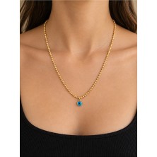 MK Tasarım Çelik Kolye 1200.006