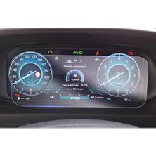 aklow akyoleticaret Hyundai I20 10.25 Inç ile Uyumlu Nano Dijital Gösterge Ekran Koruyucu