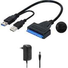 aklow akyoleticaret USB 3.0 2.5 3.5 Inç Sata SSD HDD Hard Disk Çevirici Dönüştürücü Adaptör