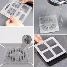aklow akyoleticaret 10'lu Böcek Önleyici Gider Filtresi Bakgelal Banyo ve Mıutfak Lavabo Koku Önleyici ve Haşere