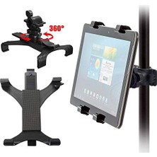 aklow akyoleticaret Universal Çok Amaçlı 7-11 Inc Spor Bisikleti Gym Koşu Bandı Klipsli Tablet Tutucu - AL2460