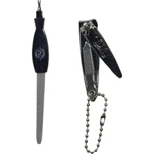 aklow akyoleticaret Sıyırıcı, Tırnak Törpüsü ve Tırnak Makası Seti, 17 Cm, 2 Parça, 3 Ürün, 86974317114816