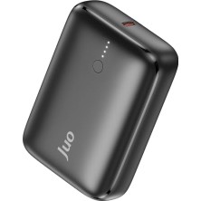 aklow akyoleticaret 10000 Mah 22.5W Usb-A + Usb-C Powerbank, Taşınabilir Hızlı Şarj Cihazı, Siyah