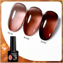 aklow akyoleticaret Lily Cute Amber Serisi Kalıcı Oje LC-J01 (55725) 4012