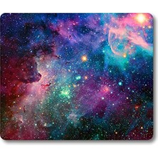 aklow akyoleticaret Galaxy Özelleştirilmiş Dikdörtgen Kaymaz Kauçuk Oyun Mouse Pad