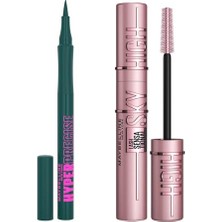 aklow akyoleticaret 730 Jungle Hyper Precise All Day Eyeliner ve Lash Sensational Sky High Maskara Seti