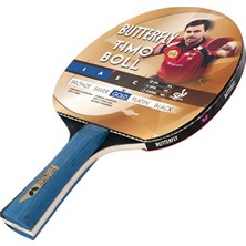 aklow akyoleticaret Timo Boll Gold Masa Tenisi Raketi, Ittf Onaylı, 1,5 Mm, Pan Asia Kauçuk, Siyah/kırmızı, Standart Beden