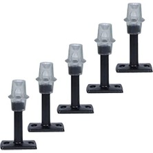 aklow akyoleticaret Kapı Tamponu Stoperi, Stopu 8 Cm, ), Mat Siyah Kapı, (5 Adet