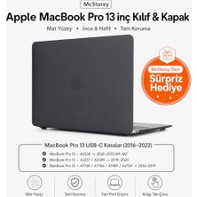 aklow akyoleticaret MacBook Pro 13 Inç M1 M2 Kılıf A2338 Uyumlu, Mat Sert Koruyucu Kapak Hard Case, A1706 A1708 A1989 A2159 A2251 A2289 Uyumlu Ince Hafif Buzlu Laptop Kılıfı Siyah