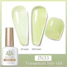 aklow akyoleticaret Jelly Nude Serisi Kalıcı Oje, 10 Ml, JN33 (56347), 3803