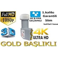 aklow akyoleticaret Dörtlü 4'lü Lnb, 4K 3D Full Hd ile Uyumlu