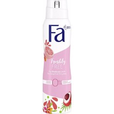 2 Adet Fa Deodorant Spray Fresh&free Greyfurt&lychee 150 ml