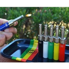 aklow akyoleticaret Mini Tube Kamp Pipo Mutfak Çakmağı, 2 Adet, Çeşitli Renkler
