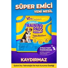aklow akyoleticaret Premium Training Pads Kedi ve Köpek Tuvalet Eğitim Pedi 60 x 90 cm 30 Adet